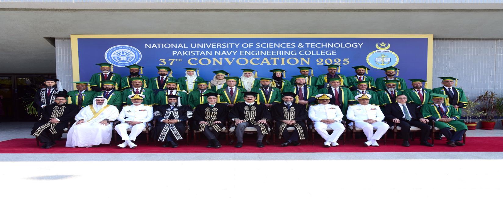 NUST-PNEC 37th Convocation Ceremony